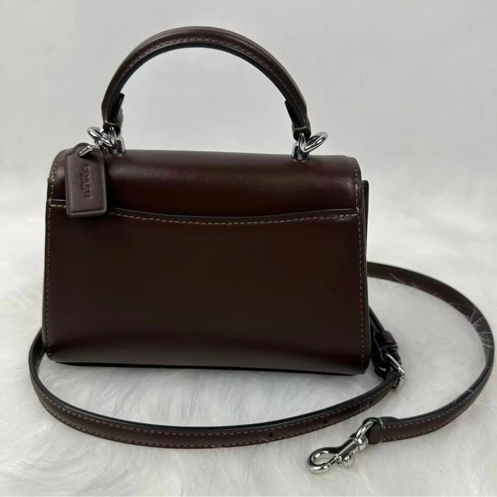 Coach Brown Leather Women's Bag NWT - Picture 2 of 10